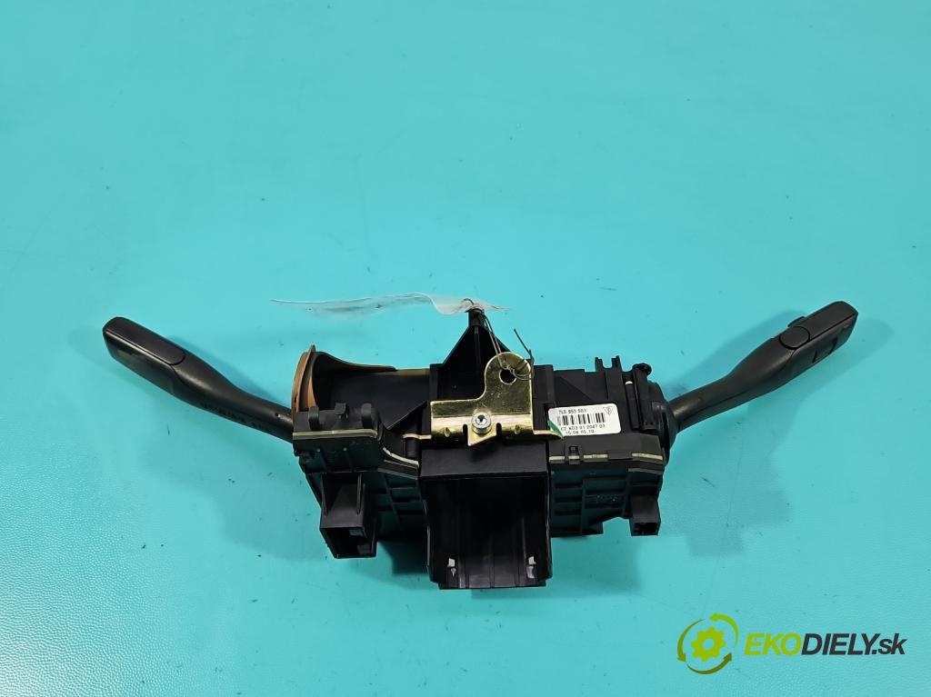 Porsche Cayenne I 2002-2010 3.2 V6 250 HP automatic 184 kW 3189 cm3 5- prepínač komplex: 7L5953549C (Prepínacie páčky pod volantom)