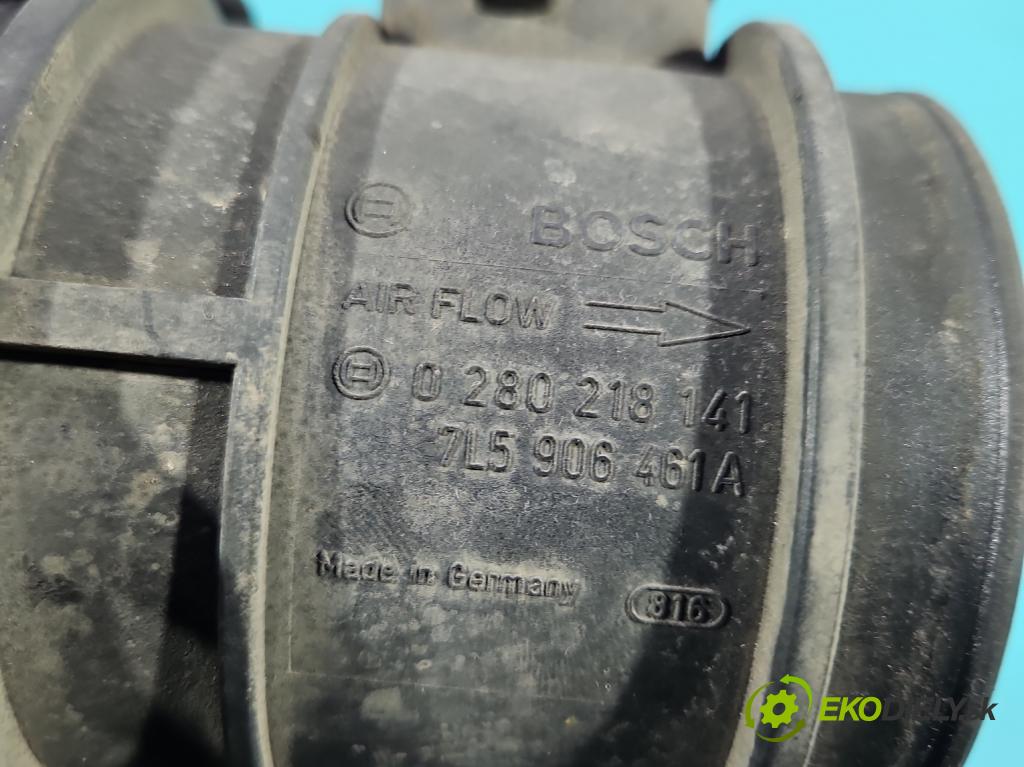 Porsche Cayenne I 2002-2010 3.2 V6 250 HP automatic 184 kW 3189 cm3 5- průtokoměr: 0280218141 (Váha vzduchu)
