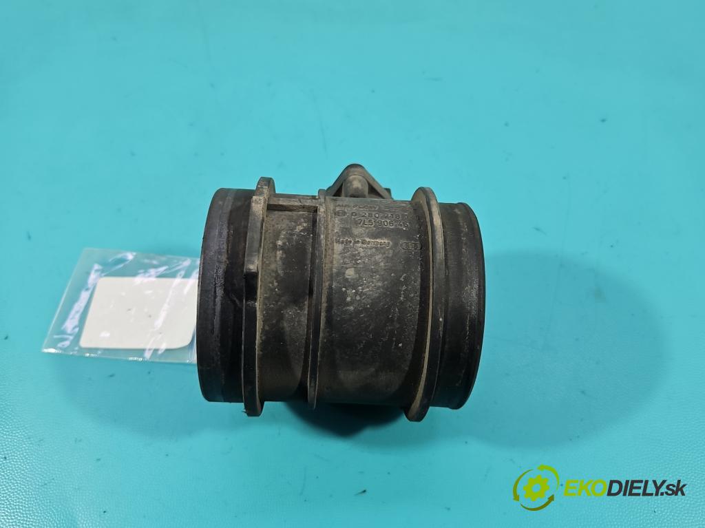 Porsche Cayenne I 2002-2010 3.2 V6 250 HP automatic 184 kW 3189 cm3 5- průtokoměr: 0280218141 (Váha vzduchu)