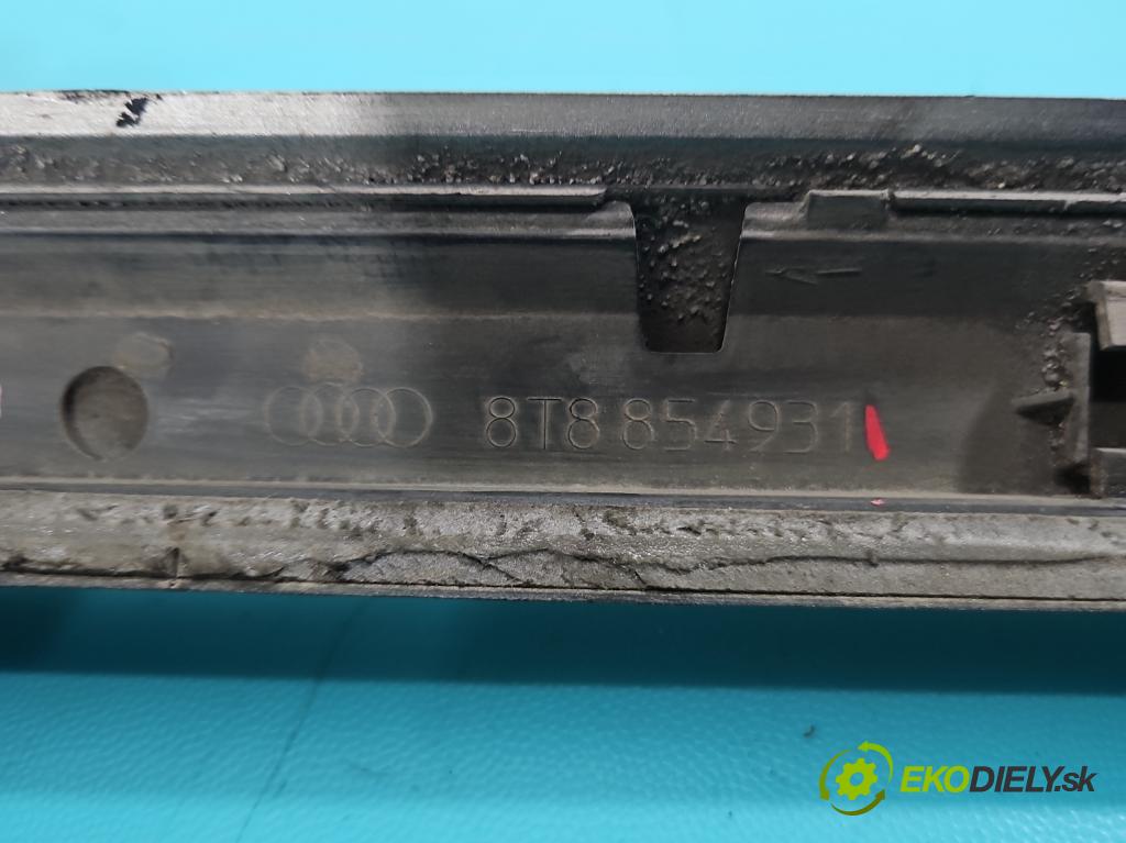 Audi A5 8T 2007-2016 2.0 TFSI 224hp automatic 165 kW 1984 cm3 5- lišta práh: ľavé 8T8854931 (Lišta prahová)