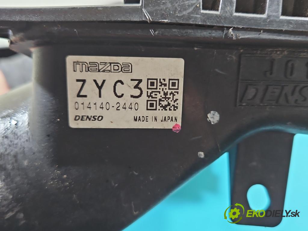 Mazda 2 II 2007-2014 1.3 16V 75 HP manual 55 kW 1349 cm3 5- obal filtra vzduchu 014140-2440 (Obal vzduchového filtra)