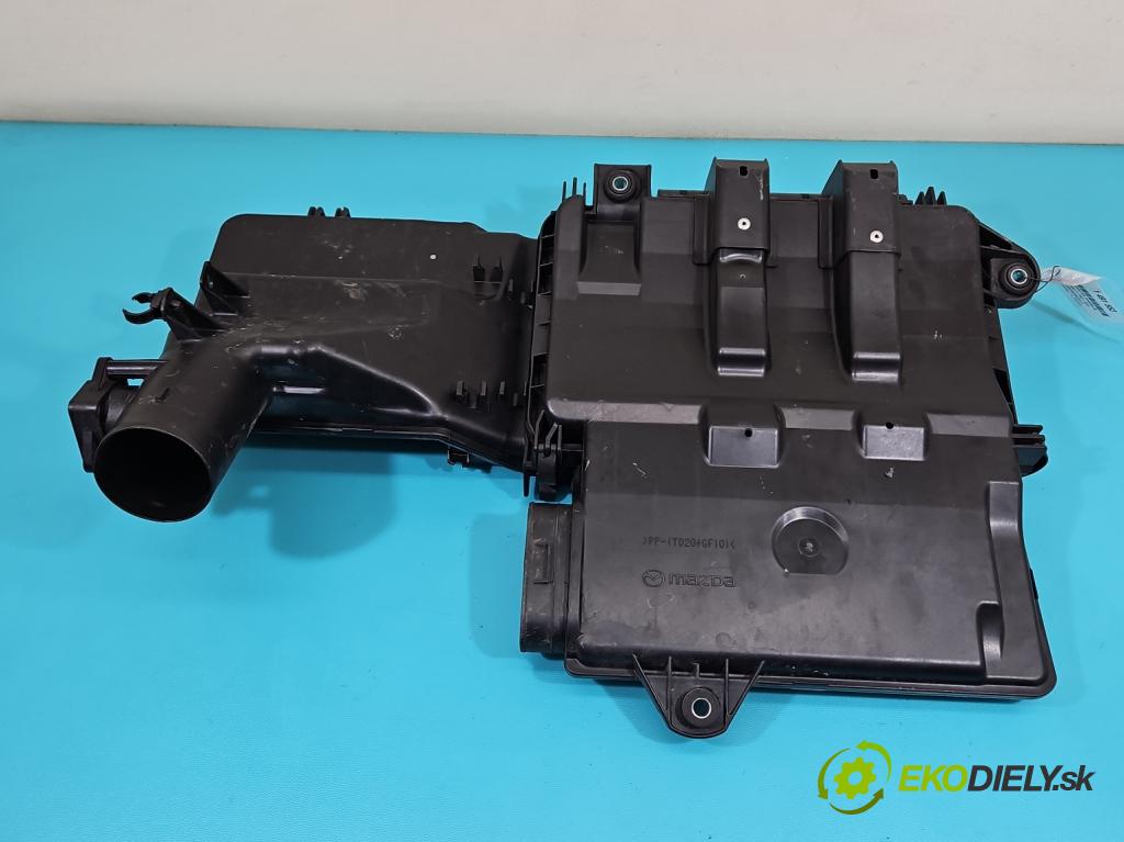 Mazda 2 II 2007-2014 1.3 16V 75 HP manual 55 kW 1349 cm3 5- obal filtra vzduchu 014140-2440 (Obal vzduchového filtra)