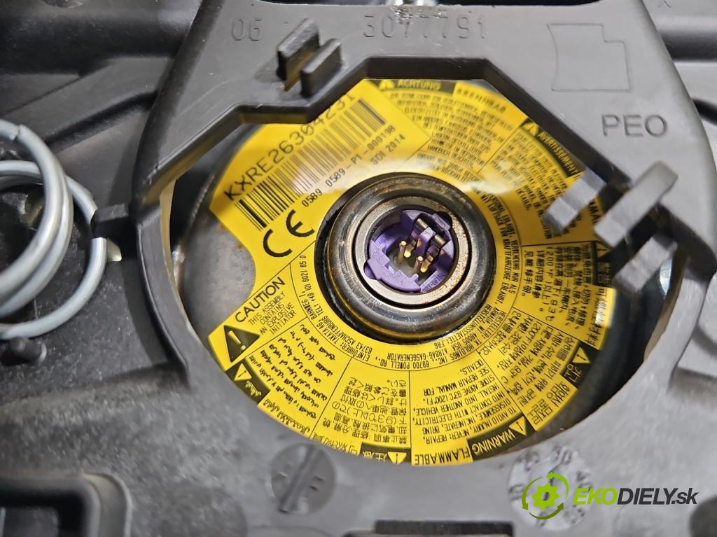 Skoda Rapid 2012-2019 1.6 tdi 90 HP manual 66 kW 1598 cm3 5- airbag vzduch: Řidiči: 5E0880201 (Airbag)