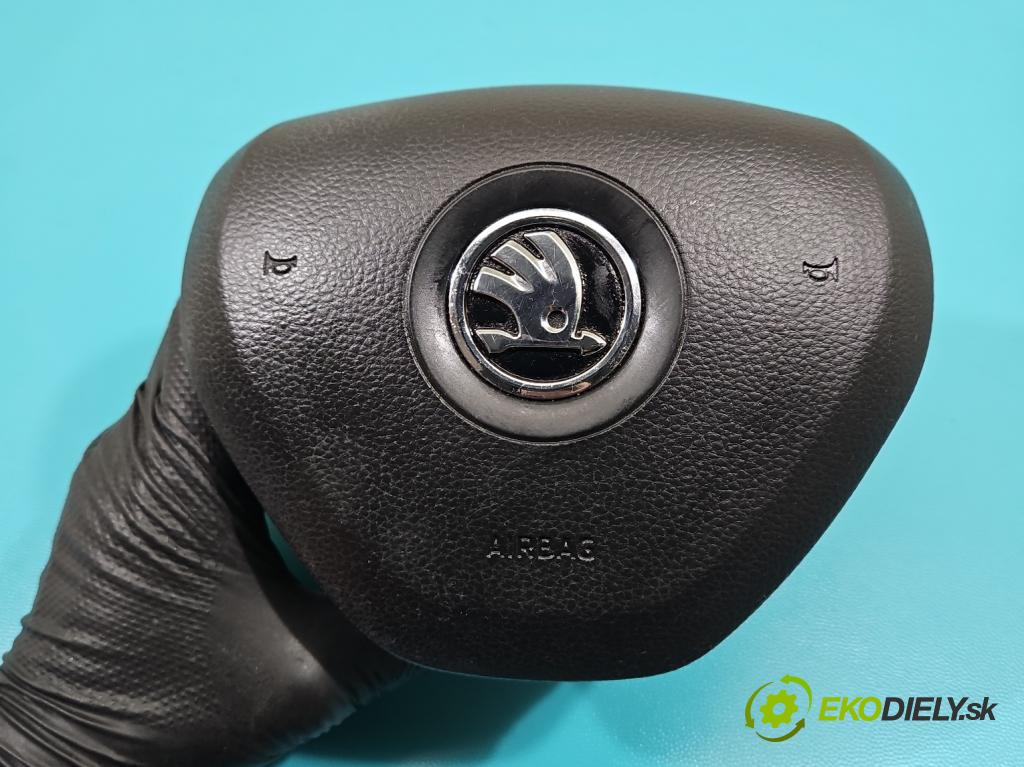 Skoda Rapid 2012-2019 1.6 tdi 90 HP manual 66 kW 1598 cm3 5- airbag vzduch: Řidiči: 5E0880201 (Airbag)