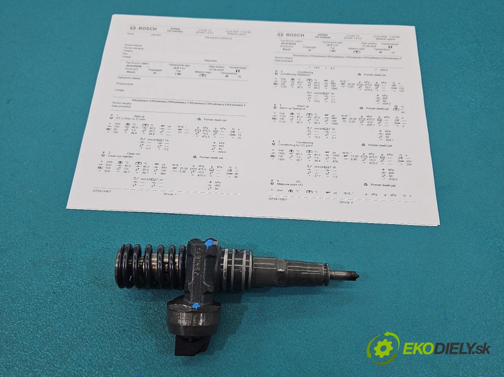 Audi A4 B7 2004-2008 1.9 TDI 116 hp manual 85 kW 1896 cm3 5- vstřikovací čerpadlo 0414720230 (Vstřikovač paliva)