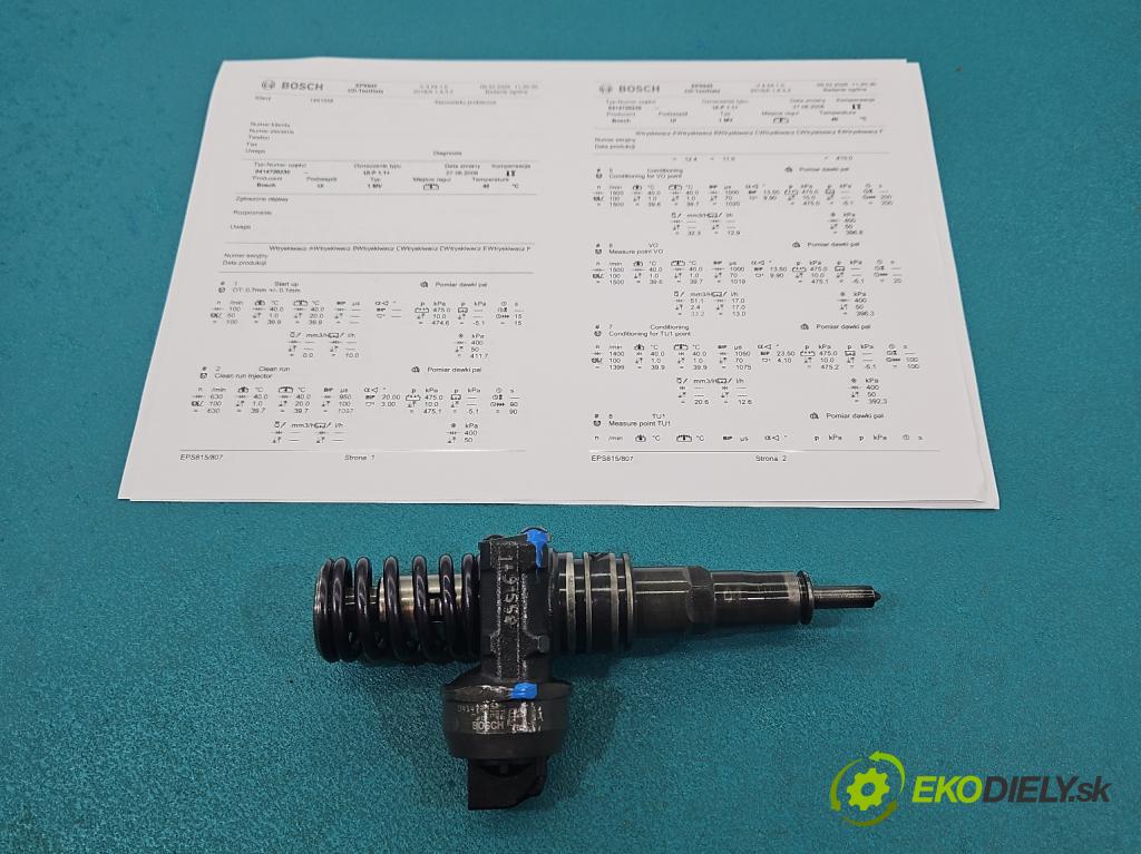 Audi A4 B7 2004-2008 1.9 TDI 116 hp manual 85 kW 1896 cm3 5- vstřikovací čerpadlo 0414720230 (Vstřikovač paliva)