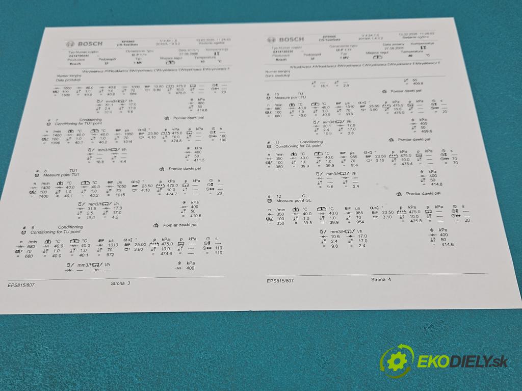 Audi A4 B7 2004-2008 1.9 TDI 116 hp manual 85 kW 1896 cm3 5- vstřikovací čerpadlo 0414720230 (Vstřikovač paliva)