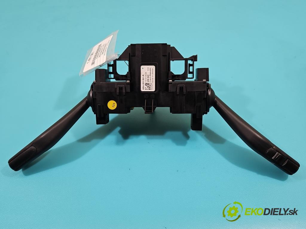 Skoda Rapid 2012-2019 1.6 tdi 90 HP manual 66 kW 1598 cm3 5- prepínač komplex: 6RA953501R (Prepínacie páčky pod volantom)