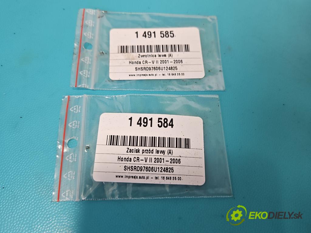 Honda CR-V II 2001-2006 2.2 i-CTDi 140 hp manual 103 kW 2204 cm3 5- náboj levé  (Náboj kola)