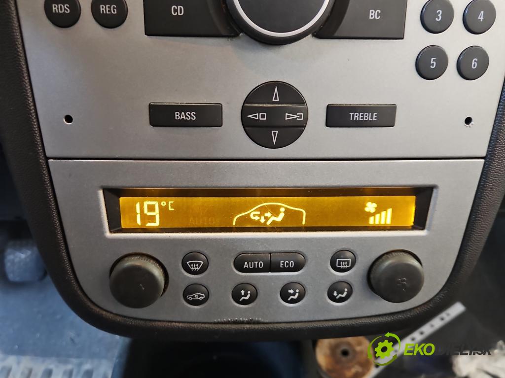 Opel Corsa C 2000-2006 1.2 16V 80 HP manual 59 kW 1229 cm3 3- panel kúrenia 013123400