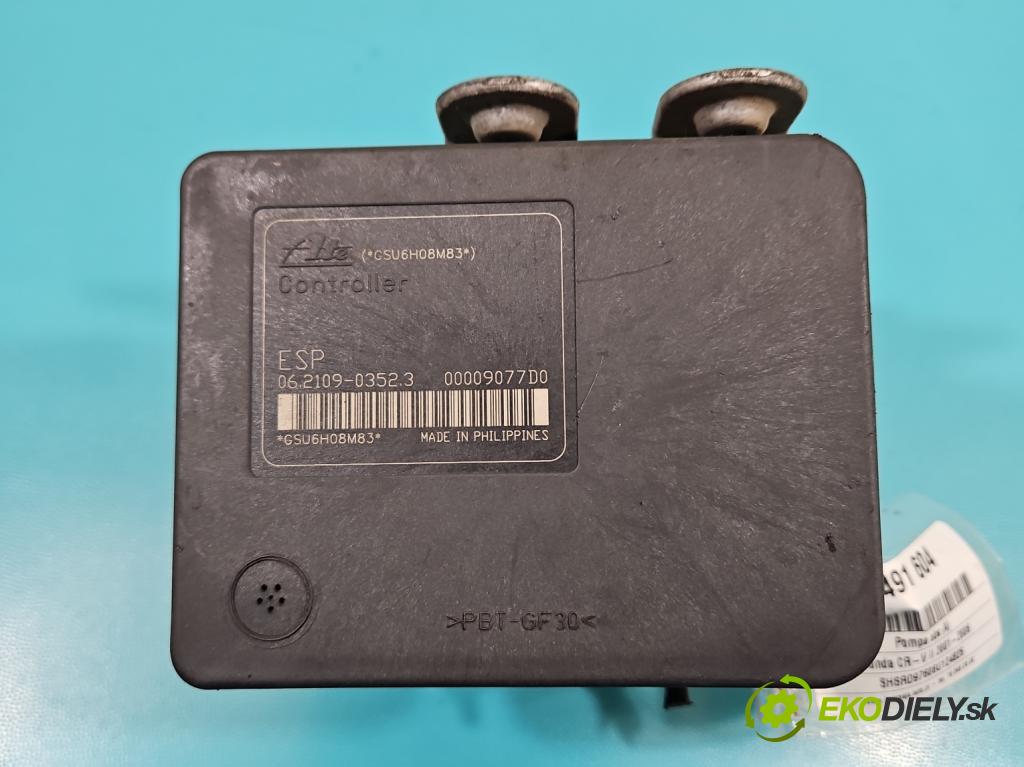 Honda CR-V II 2001-2006 2.2 i-CTDi 140 hp manual 103 kW 2204 cm3 5- čerpadlo abs 57110-SKN-G011-M1 (Pumpa ABS)