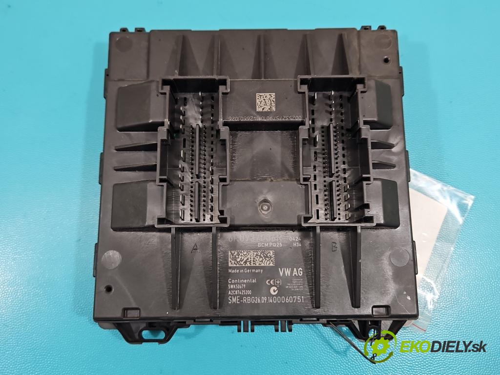 Skoda Rapid 2012-2019 1.6 tdi 90 hp manual 66 kW 1598 cm3 5- řídící jednotka komfortu 6R0937086R
