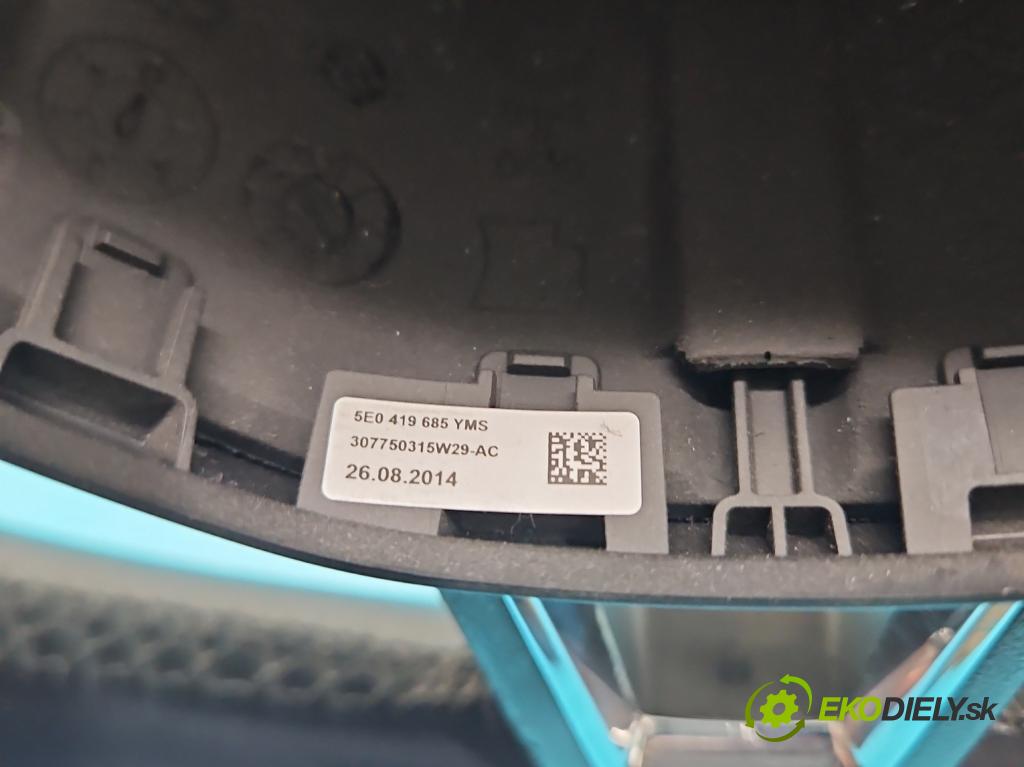 Skoda Rapid 2012-2019 1.6 tdi 90 HP manual 66 kW 1598 cm3 5- volant 5E0419091B (Volant)