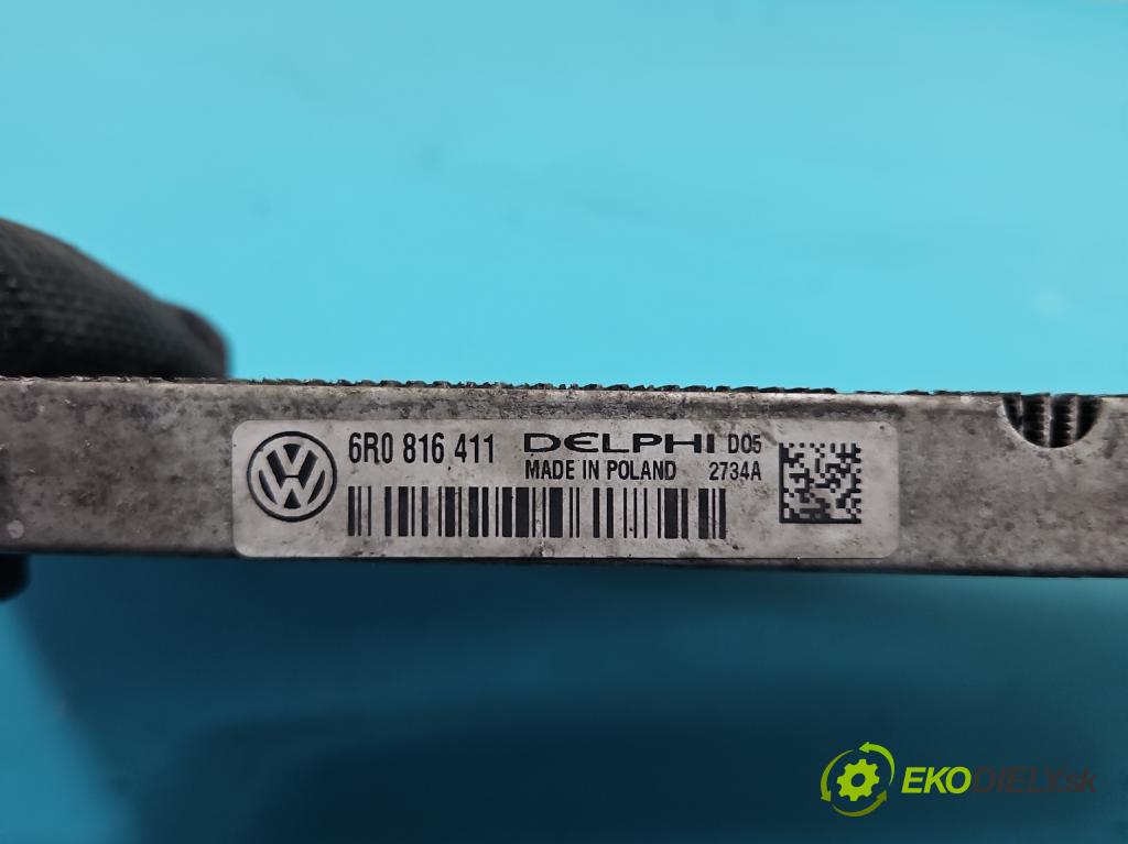 Skoda Rapid 2012-2019 1.6 tdi 90 hp manual 66 kW 1598 cm3 5- Chladič klíma 6R0816411 (Chladič klimatizace)