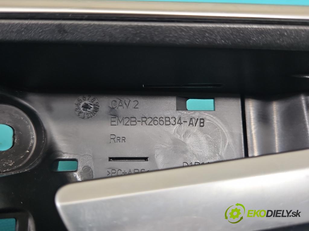 Ford S-max II 2015-2023 2.0 tdci 150 hp automatic 110 kW 1995 cm3 5- klika uvnitř: zadní pravé EM2B-R266B34-A (Klika dveří ostatní)