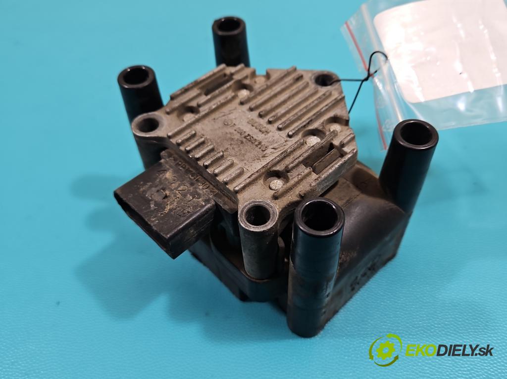 Vw Golf IV 1997-2003 1.6 SR 101 HP manual 74 kW 1595 cm3 3- cievka zapaľovacia  (Zapaľovacia cievka)