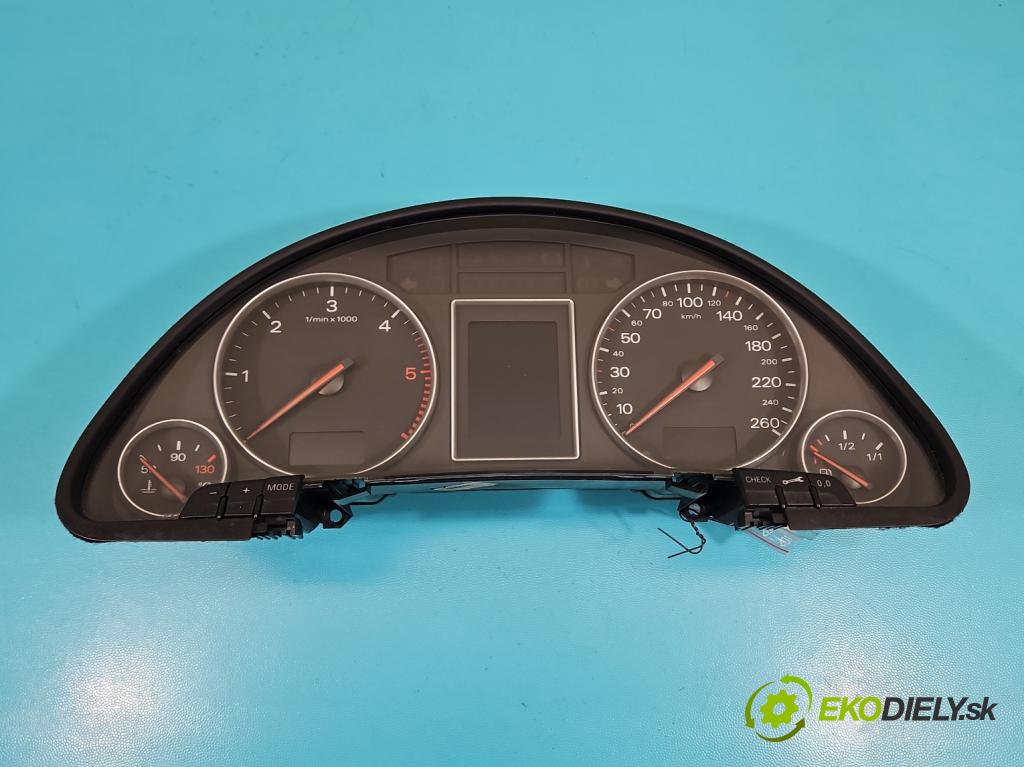 Audi A4 B6 2000-2004 1.9 tdi 101 HP manual 74 kW 1896 cm3 4- prístrojovka/ budíky 0263626035 (Prístrojová doska)