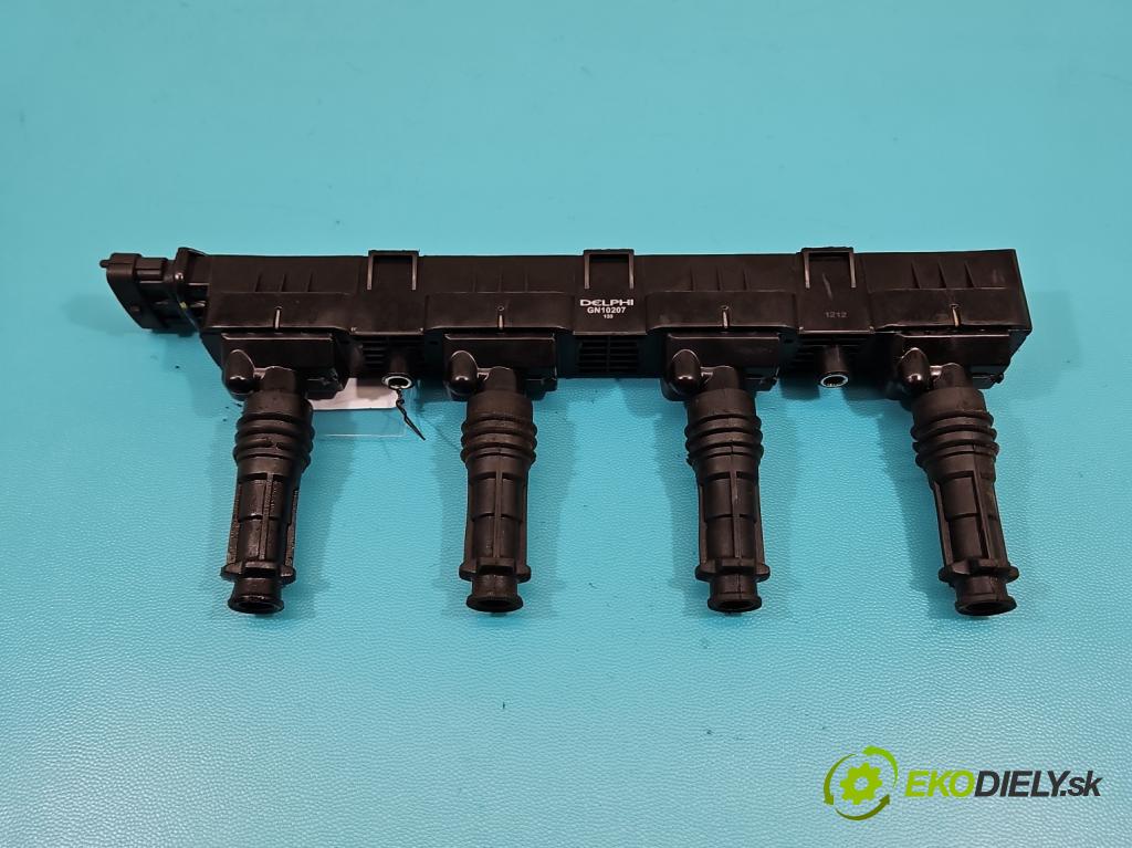 Opel Corsa C 2000-2006 1.2 16V 80 HP manual 59 kW 1229 cm3 3- cievka zapaľovacia  (Zapaľovacia cievka)