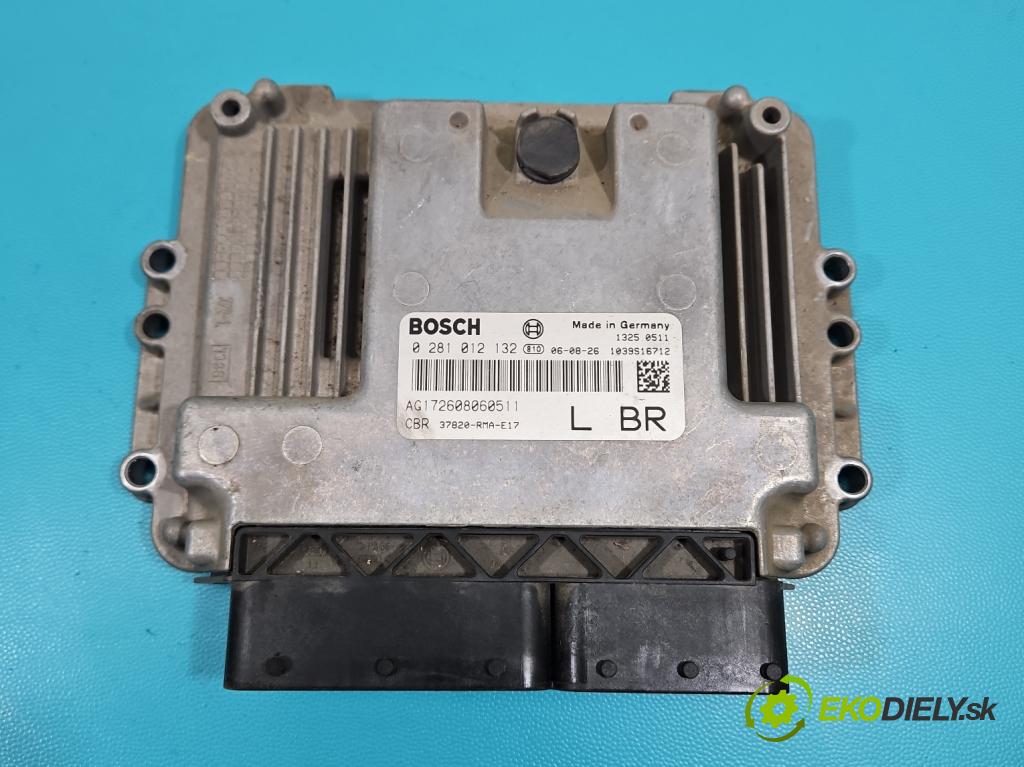 Honda CR-V II 2001-2006 2.2 i-CTDi 140 hp manual 103 kW 2204 cm3 5- řídící jednotka motoru 0281012132