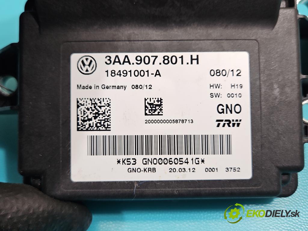 Vw Passat B7 2010-2014 2.0 tdi 140 HP automatic 103 kW 1968 cm3 5- riadiaca jednotka ostatné 3AA907801H