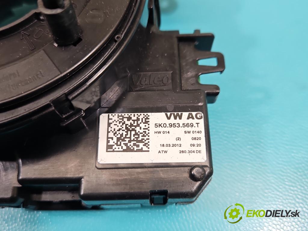 Vw Passat B7 2010-2014 2.0 tdi 140 HP automatic 103 kW 1968 cm3 5- Páska: airbag 5K0953569T (Airbag)