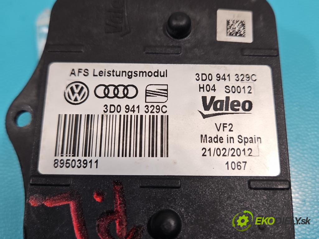 Vw Passat B7 2010-2014 2.0 tdi 140 HP automatic 103 kW 1968 cm3 5- střídač: xenon 3D0941329C (Riadiaca jednotka xenónu)