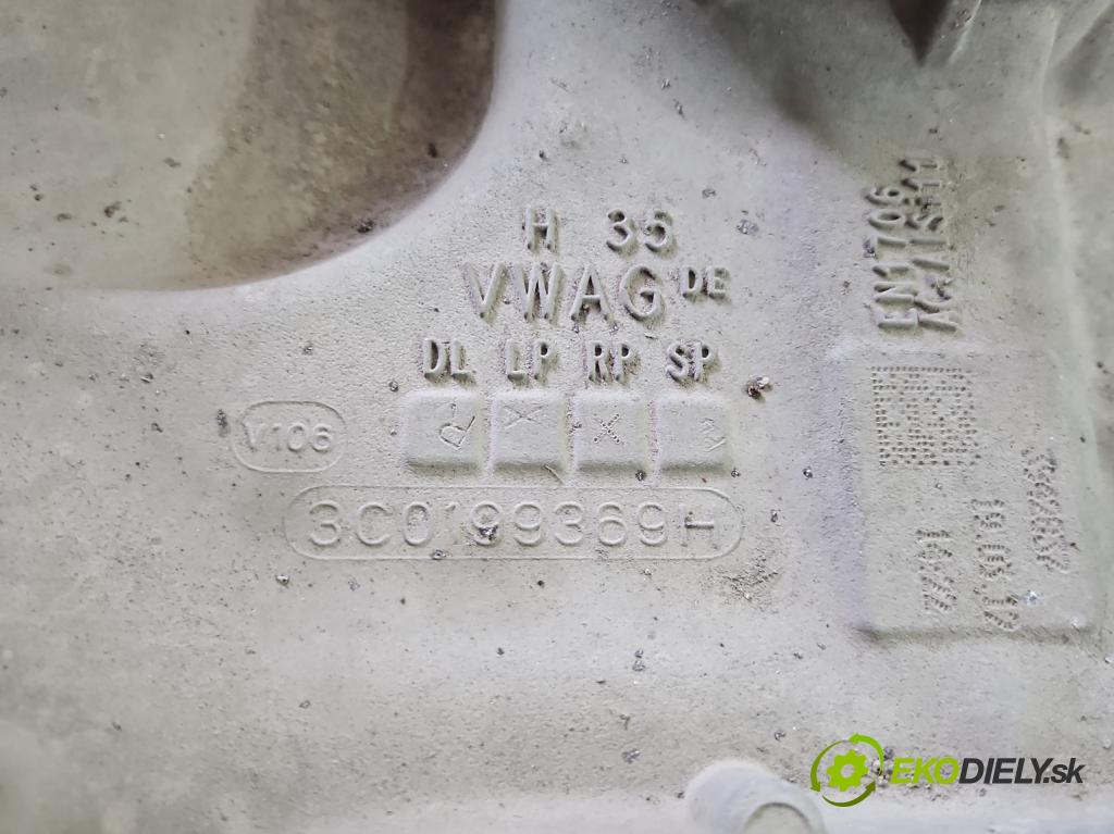 Vw Passat B7 2010-2014 2.0 tdi 140 HP automatic 103 kW 1968 cm3 5- výstuha motora 3C0199369H