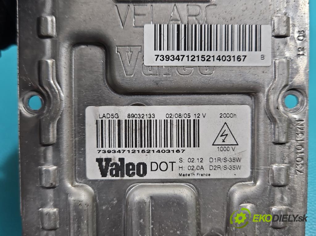 Porsche Cayenne I 2002-2010 3.2 V6 250 HP automatic 184 kW 3189 cm3 5- střídač: xenon 89032133 (Riadiaca jednotka xenónu)