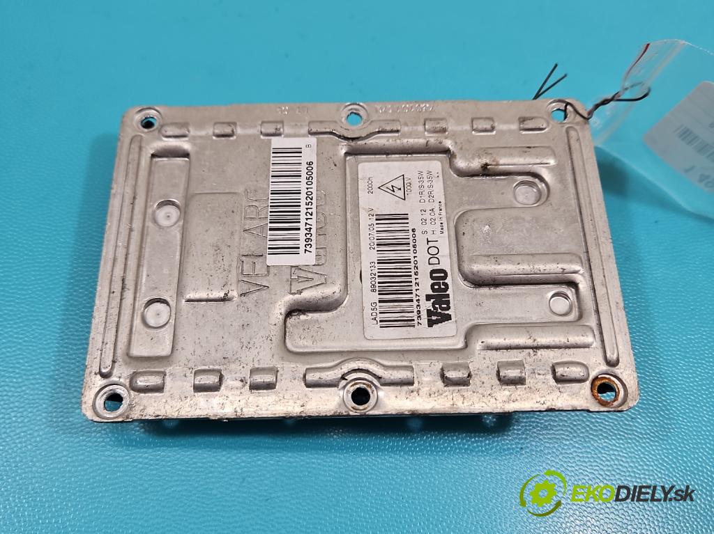 Porsche Cayenne I 2002-2010 3.2 V6 250 HP automatic 184 kW 3189 cm3 5- střídač: xenon 89032133 (Riadiaca jednotka xenónu)