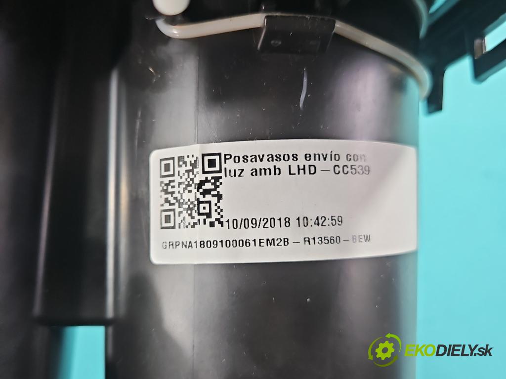 Ford S-max II 15-23 2.0 tdci 150 hp automatic 110 kW 1995 cm3 5- Rukojeť: na napoje: EM2B-R045M54-AFW (Držák nápojů)