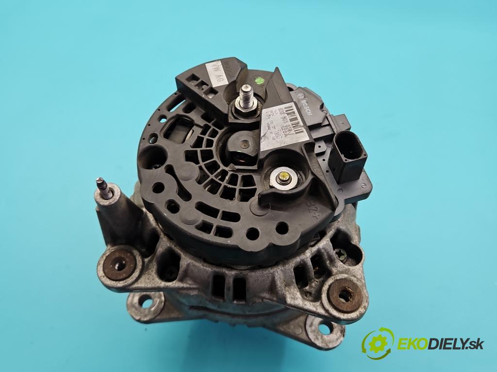 Skoda Rapid 2012-2019 1.6 tdi 90 HP manual 66 kW 1598 cm3 5- Alternator 038903024F (Alternátor)