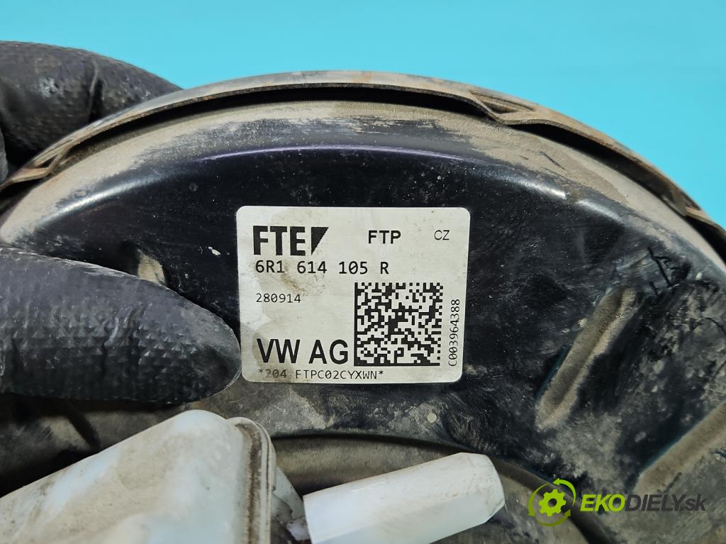 Skoda Rapid 2012-2019 1.6 tdi 90 HP manual 66 kW 1598 cm3 5- servo brzdové 6R1614105R