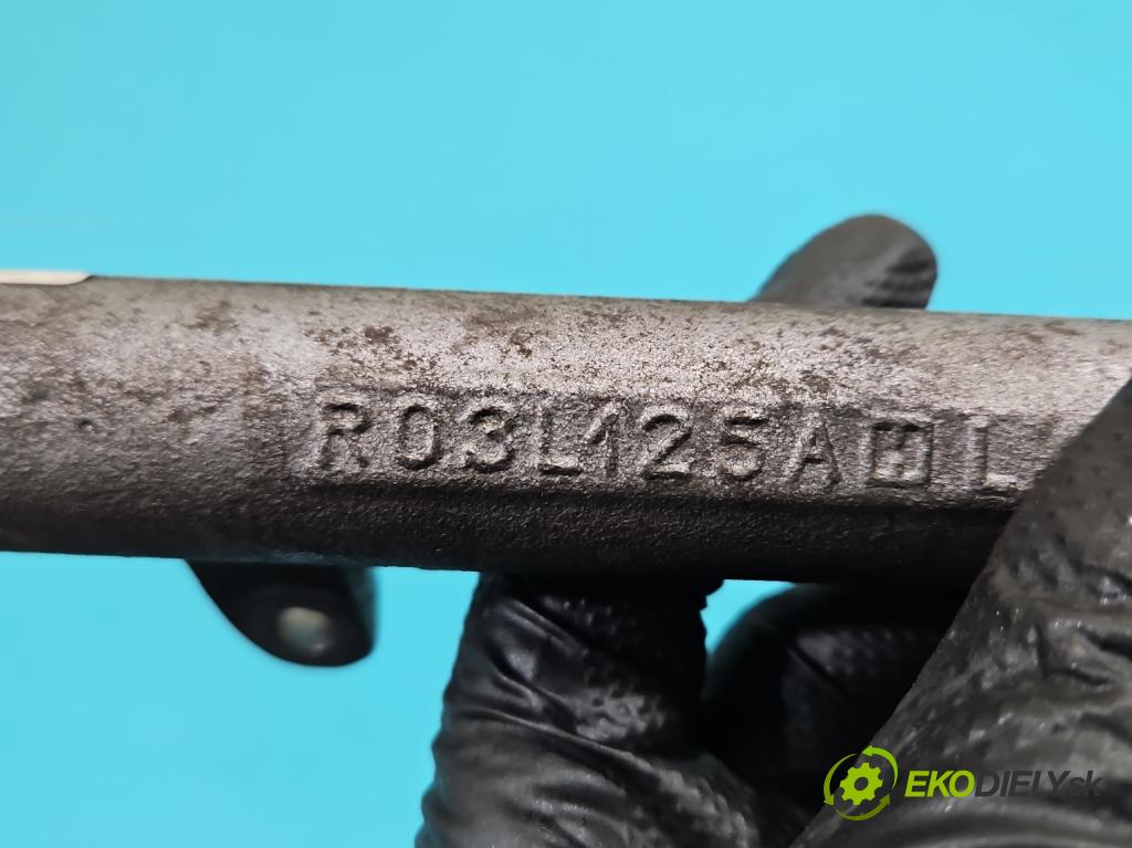 Skoda Rapid 2012-2019 1.6 tdi 90 HP manual 66 kW 1598 cm3 5- lišta vstrekovacia 03L130089B (Vstrekovacia lišta)