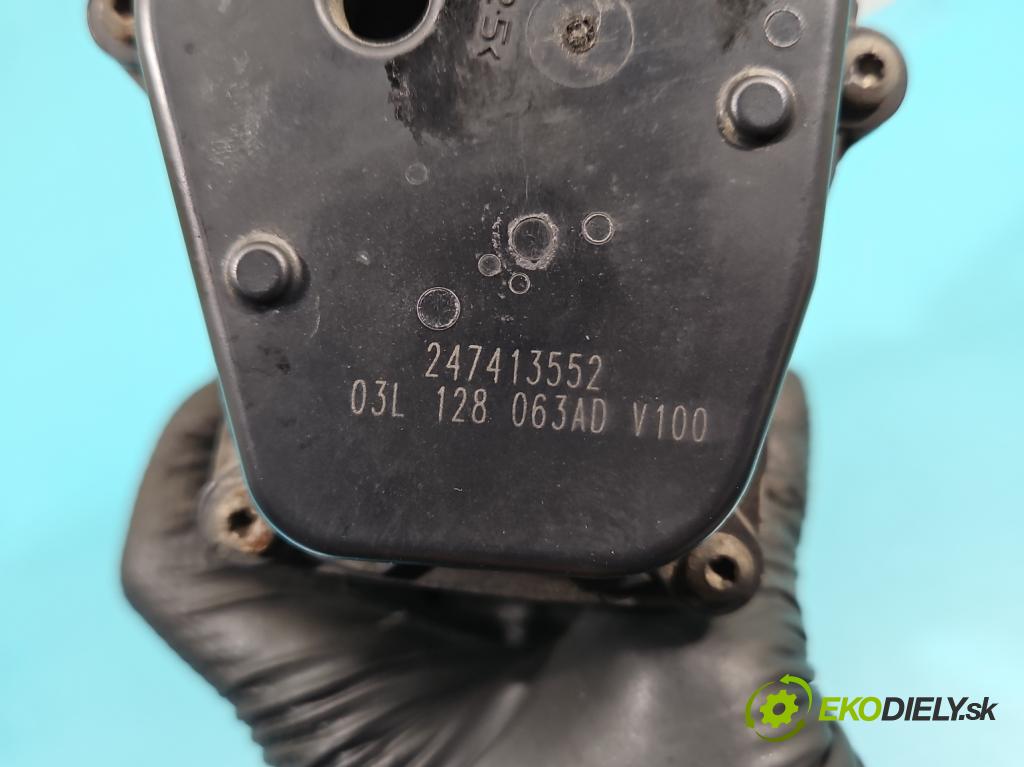 Skoda Rapid 2012-2019 1.6 tdi 90 HP manual 66 kW 1598 cm3 5- klapka 03L128063AD (Škrtiaca klapka)