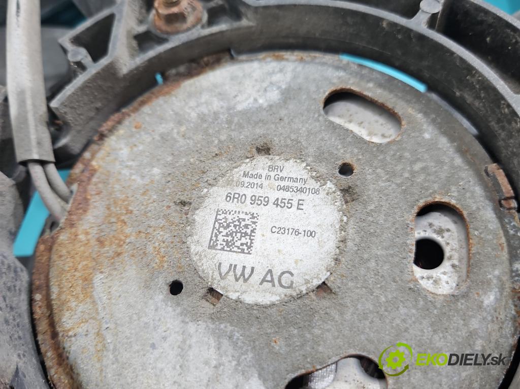 Skoda Rapid 2012-2019 1.6 tdi 90 hp manual 66 kW 1598 cm3 5- ventilátor chladič 6R0959455E