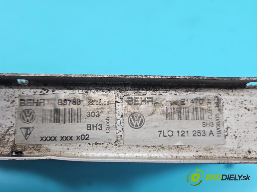 Porsche Cayenne I 2002-2010 3.2 V6 250 hp automatic 184 kW 3189 cm3 5- Chladič vody 7L0121253A (Vodní chladič)