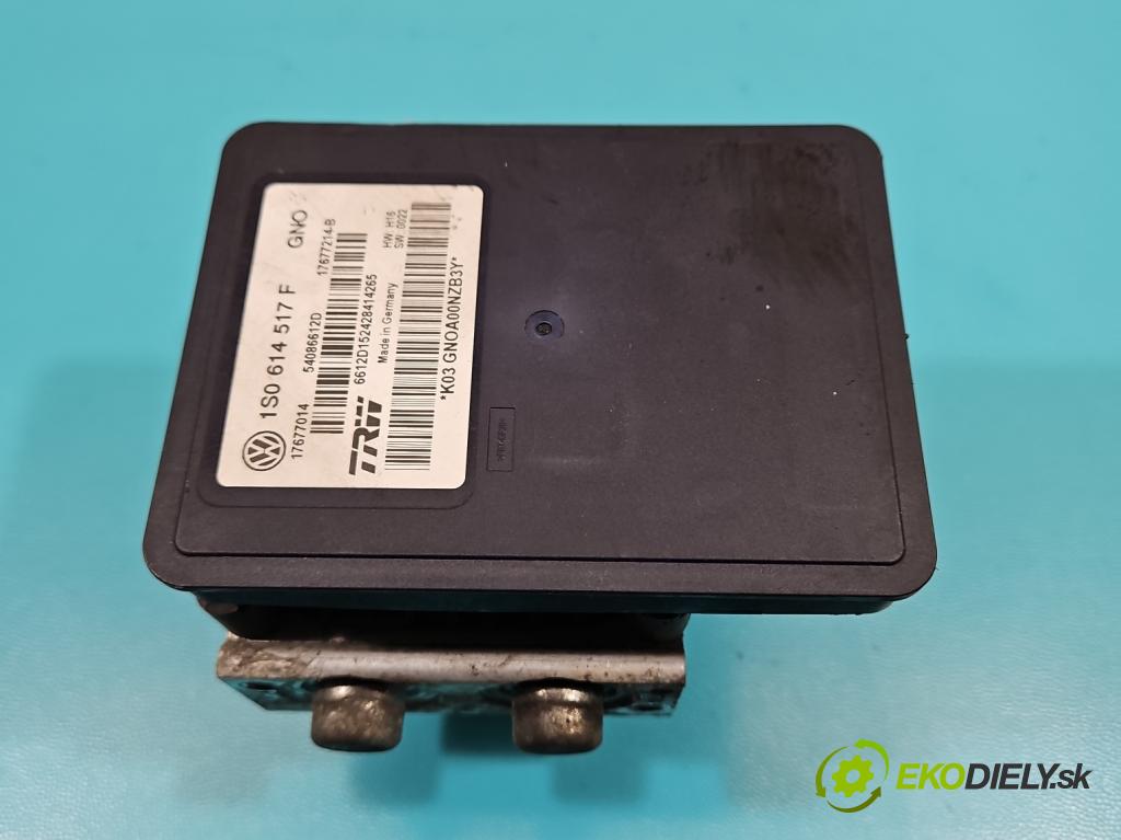 Skoda Rapid 2012-2019 1.6 tdi 90 hp manual 66 kW 1598 cm3 5- čerpadlo abs 1S0614517F (Pumpa ABS)