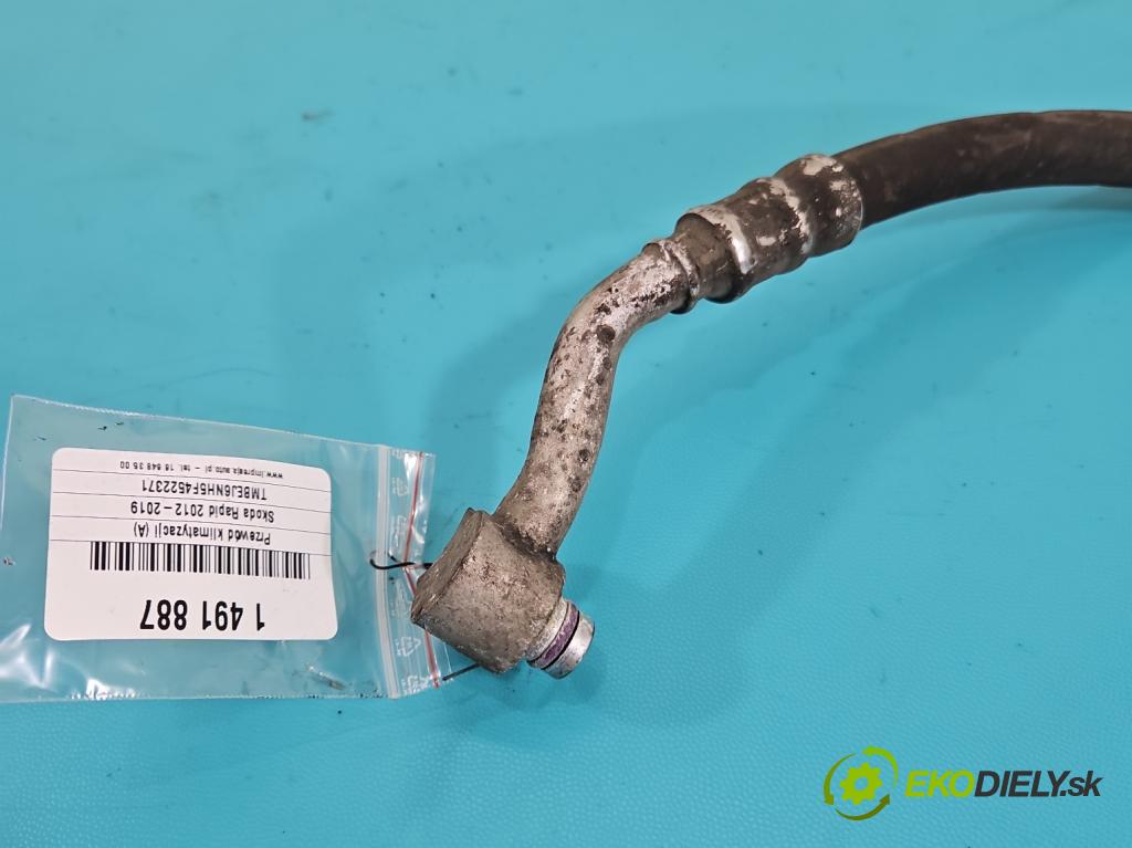 Skoda Rapid 2012-2019 1.6 tdi 90 HP manual 66 kW 1598 cm3 5- rúrka klimatizácie 6R0820721AC