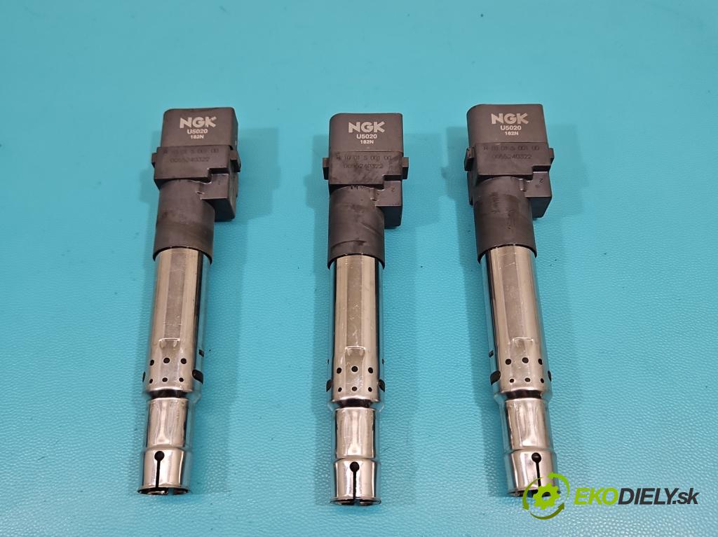 Porsche Cayenne I 2002-2010 3.2 V6 250 HP automatic 184 kW 3189 cm3 5- cievka zapaľovacia U5020 (Zapaľovacia cievka)