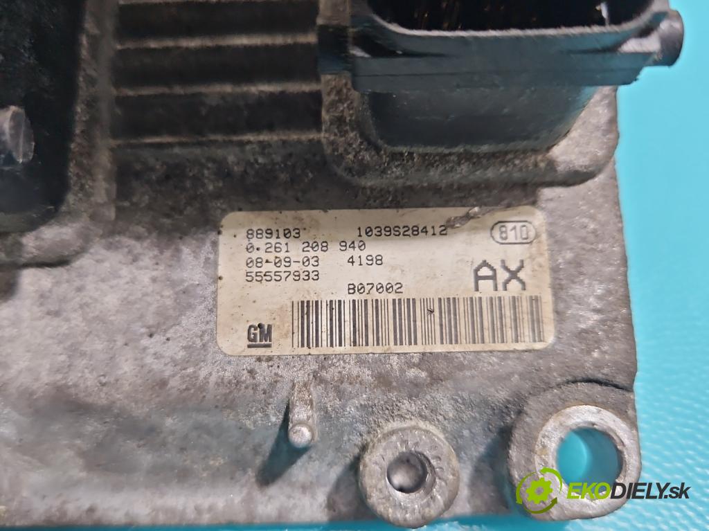 Opel Corsa D 2006-2014 1.2 16V 80 HP manual 59 kW 1229 cm3 5- riadiaca jednotka motora 55557933