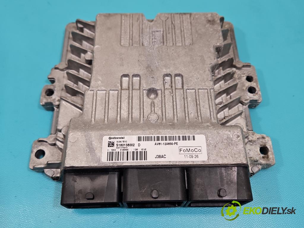 Mazda 3 II BL 2008-2013 1.6 CiTD 116 HP manual 85 kW 1560 cm3 5- riadiaca jednotka motora AV61-12A650-PE