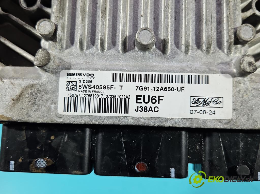 Ford Mondeo Mk4 2007-2014 2.0 tdci 140 HP manual 103 kW 1997 cm3 5- riadiaca jednotka motora 7G91-12A650-UF