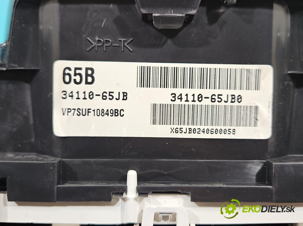 Suzuki Grand Vitara II 2005-2014 2.0 16V 140 HP manual 103 kW 1995 cm3 5- prístrojovka/ budíky 34110-65JB (Prístrojová doska)