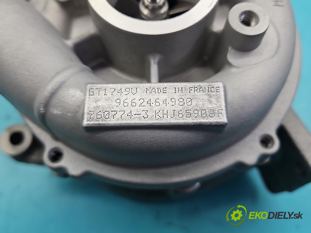 Ford Mondeo Mk4 2007-2014 2.0 tdci 140 HP manual 103 kW 1997 cm3 5- turbodúchadlo, turbo repasovaná 760774-3