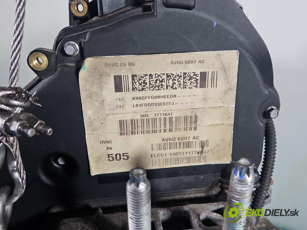 Mazda 3 II BL 2008-2013 1.6 CiTD 116 HP manual 85 kW 1560 cm3 5- motor diesla DV6C