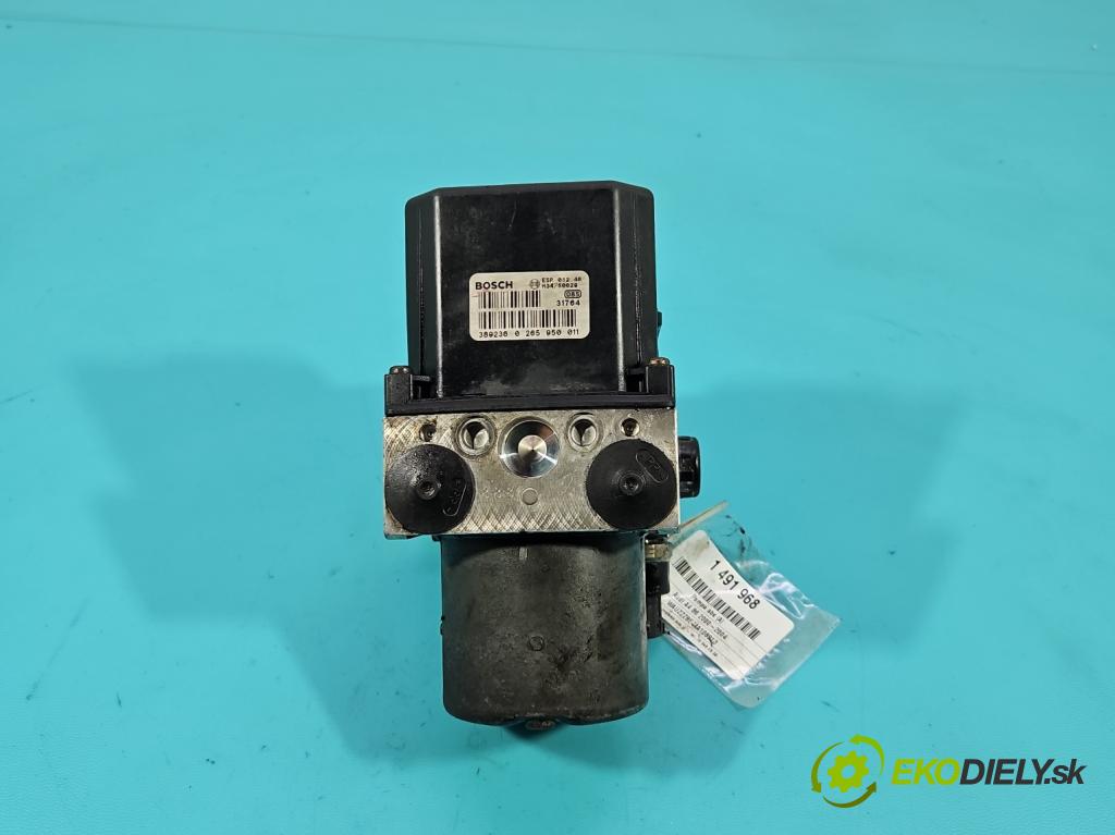 Audi A4 B6 2000-2004 1.9 tdi 101 hp manual 74 kW 1896 cm3 4- čerpadlo abs 0265950011 (Pumpa ABS)