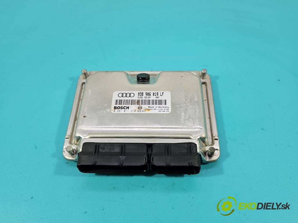 Audi A4 B6 2000-2004 1.9 tdi 101 HP manual 74 kW 1896 cm3 4- riadiaca jednotka motora 038906019LF