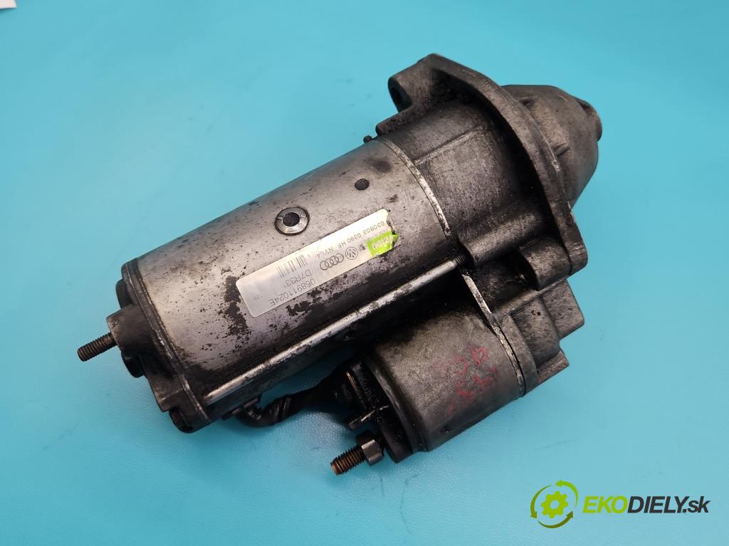 Audi A4 B6 2000-2004 1.9 tdi 101 HP manual 74 kW 1896 cm3 4- štartér 068911024E (Štartér)