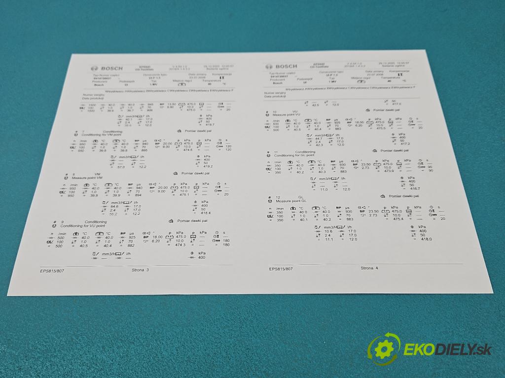 Audi A4 B6 2000-2004 1.9 tdi 101 HP manual 74 kW 1896 cm3 4- vstrekovacie čerpadlo 0414720037 (Vstrekovač paliva)