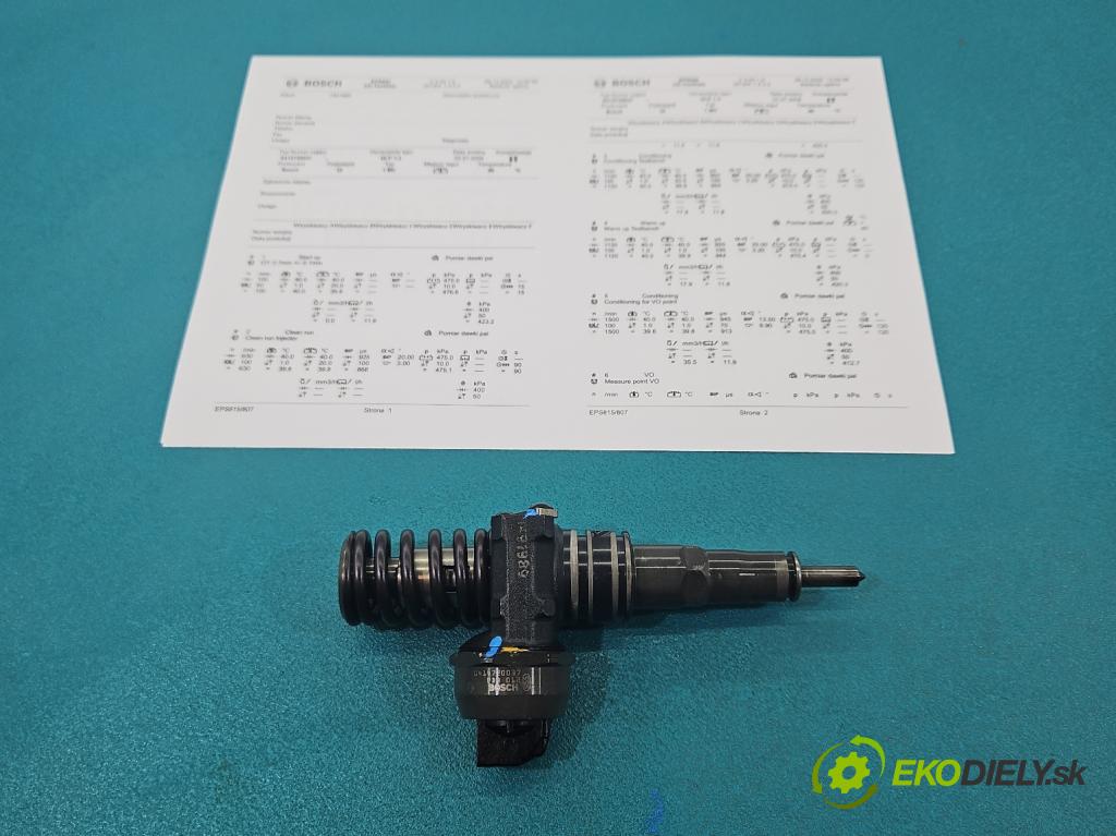 Audi A4 B6 2000-2004 1.9 tdi 101 HP manual 74 kW 1896 cm3 4- vstrekovacie čerpadlo 0414720037 (Vstrekovač paliva)